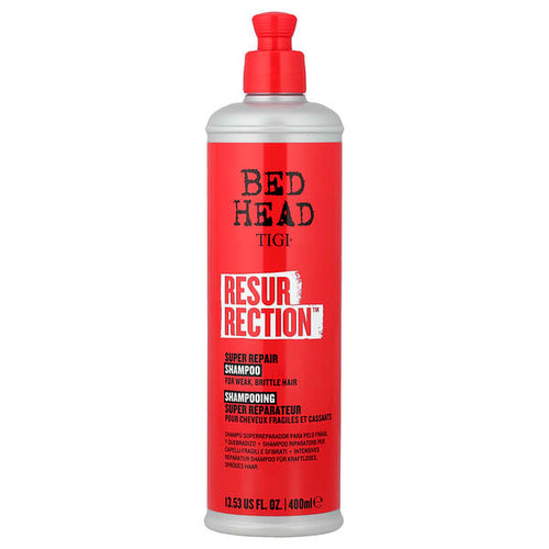 <img alt="TIGI, Bed Head, Resurrection, Super Repair Shampoo, For Weak, Brittle Hair, 13.53 fl oz (400 ml)" title="TIGI, Bed Head, Resurrection, Super Repair Shampoo, For Weak, Brittle Hair, 13.53 fl oz (400 ml),615908432022"