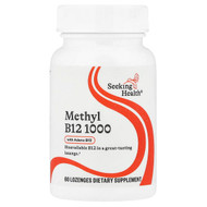 <img alt="Seeking Health, Methyl B12, 1,000 mcg, 60 Lozenges" title="Seeking Health, Methyl B12, 1,000 mcg, 60 Lozenges,810007520070"