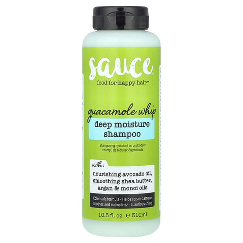 <img alt="Sauce Beauty, Deep Moisture Shampoo, Guacamole Whip, 10.5 fl oz (310 ml)" title="Sauce Beauty, Deep Moisture Shampoo, Guacamole Whip, 10.5 fl oz (310 ml),856883008349"