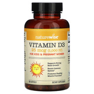 <img alt="NatureWise, Vitamin D3, 25 mcg (1,000 IU), 360 Softgels" title="NatureWise, Vitamin D3, 25 mcg (1,000 IU), 360 Softgels,858081006394"