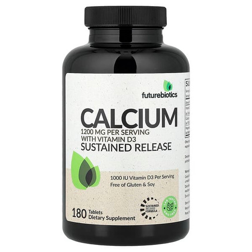 <img alt="Futurebiotics, Calcium With Vitamin D3, Sustained Release, 180 Tablets" title="Futurebiotics, Calcium With Vitamin D3, Sustained Release, 180 Tablets,049479502820"