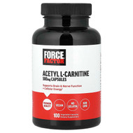 <img alt="Force Factor, Acetyl L-Carnitine, 500 mg, 100 Vegetable Capsules" title="Force Factor, Acetyl L-Carnitine, 500 mg, 100 Vegetable Capsules,810126660206"