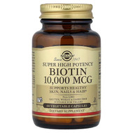 <img alt="Solgar, Biotin, Super High Potency, 10,000 mcg, 60 Vegetable Capsules" title="Solgar, Biotin, Super High Potency, 10,000 mcg, 60 Vegetable Capsules,033984523876"