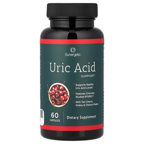 <img alt="Sunergetic, Uric Acid, 60 Capsules" title="Sunergetic, Uric Acid, 60 Capsules,852207008675"