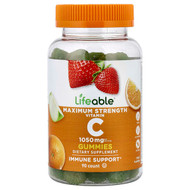 <img alt="Lifeable, Vitamin C Gummies, Fruit, 90 Gummies (350 mg per Gummy)" title="Lifeable, Vitamin C Gummies, Fruit, 90 Gummies (350 mg per Gummy),810102730015"