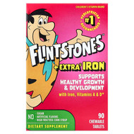 <img alt="Flintstones, Childrens Multivitamin, + Extra Iron, 90 Chewable Tablets" title="Flintstones, Childrens Multivitamin, + Extra Iron, 90 Chewable Tablets,016500599203"