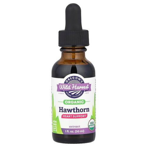 <img alt="Oregons Wild Harvest, Organic Hawthorn Extract, 1 fl oz (30 ml)" title="Oregons Wild Harvest, Organic Hawthorn Extract, 1 fl oz (30 ml),706195002255"
