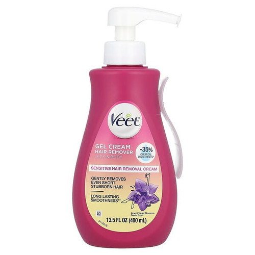 <img alt="Veet, Gel Cream Hair Remover, Sensitive, Aloe & Violet Blossom Fresh Smell, 13.5 fl oz (400 ml)" title="Veet, Gel Cream Hair Remover, Sensitive, Aloe & Violet Blossom Fresh Smell, 13.5 fl oz (400 ml),062200809951"