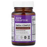 <img alt="New Chapter, Omega-3 Complex, 30 BSE-Free Softgels" title="New Chapter, Omega-3 Complex, 30 BSE-Free Softgels,727783902924"