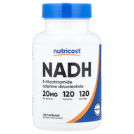 <img alt="Nutricost, NADH, 20 mg, 120 Capsules" title="Nutricost, NADH, 20 mg, 120 Capsules,810139575894"