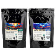 <img alt="Pure Indian Foods, Luru Coffee, Whole Beans Sampler, 2 Packs, 4 oz (113 g) Each" title="Pure Indian Foods, Luru Coffee, Whole Beans Sampler, 2 Packs, 4 oz (113 g) Each,850073156001"