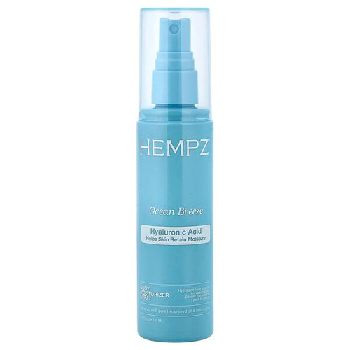 <img alt="Hempz, Body Moisturizer Spray, Hyaluronic Acid, Ocean Breeze, 3.4 fl oz (100 ml)" title="Hempz, Body Moisturizer Spray, Hyaluronic Acid, Ocean Breeze, 3.4 fl oz (100 ml),676280058453"
