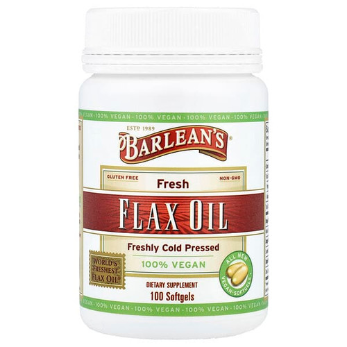 <img alt="Barleans, Fresh Flax Oil, 100 Softgels" title="Barleans, Fresh Flax Oil, 100 Softgels,705875802321"