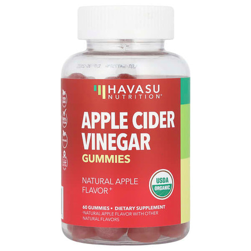 <img alt="Havasu Nutrition, Apple Cider Vinegar Gummies, Natural Apple, 60 Gummies" title="Havasu Nutrition, Apple Cider Vinegar Gummies, Natural Apple, 60 Gummies,850008464362"