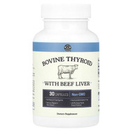 <img alt="Left Coast Performance, Bovine Thyroid with Beef Liver, 30 Capsules" title="Left Coast Performance, Bovine Thyroid with Beef Liver, 30 Capsules,850028626641"