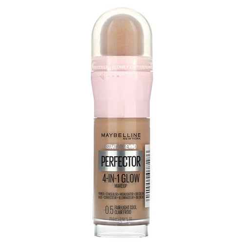 <img alt="Maybelline, Instant Age Rewind, Perfector 4-in-1 Glow Makeup, 0.5 Fair-Light Cool, 0.68 fl oz (20 ml)" title="Maybelline, Instant Age Rewind, Perfector 4-in-1 Glow Makeup, 0.5 Fair-Light Cool, 0.68 fl oz (20 ml),041554077186"