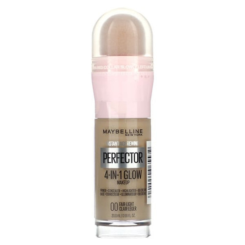 <img alt="Maybelline, Instant Age Rewind, Perfector 4-in-1 Glow Makeup, 00 Fair-Light, 0.68 fl oz (20 ml)" title="Maybelline, Instant Age Rewind, Perfector 4-in-1 Glow Makeup, 00 Fair-Light, 0.68 fl oz (20 ml),041554065572"