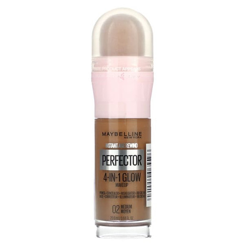 <img alt="Maybelline, Instant Age Rewind, Perfector 4-in-1 Glow Makeup, 02 Medium, 0.68 fl oz (20 ml)" title="Maybelline, Instant Age Rewind, Perfector 4-in-1 Glow Makeup, 02 Medium, 0.68 fl oz (20 ml),041554065596"
