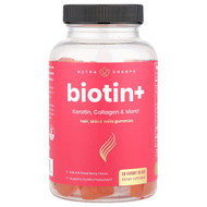 <img alt="NutraChamps, Biotin+, Mixed Berry, 60 Gummy Bears" title="NutraChamps, Biotin+, Mixed Berry, 60 Gummy Bears,621983500549"