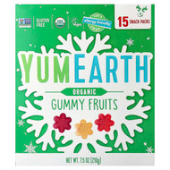 <img alt="YumEarth, Organic Gummy Fruits, 15 Snack Packs, 0.5 oz (14 g) Each" title="YumEarth, Organic Gummy Fruits, 15 Snack Packs, 0.5 oz (14 g) Each,810165016835"