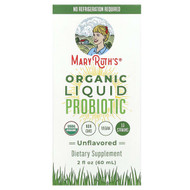 <img alt="MaryRuths, Organic Liquid Probiotic, Unflavored, 2 fl oz (60 ml)" title="MaryRuths, Organic Liquid Probiotic, Unflavored, 2 fl oz (60 ml),856645008310"