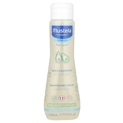 <img alt="Mustela, Gentle Shampoo, 6.76 fl oz (200 ml)" title="Mustela, Gentle Shampoo, 6.76 fl oz (200 ml),3504105036119"