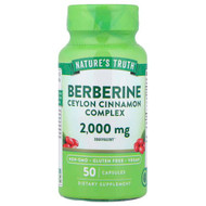 <img alt="Natures Truth, Berberine Ceylon Cinnamon Complex, 2,000 mg, 50 Capsules" title="Natures Truth, Berberine Ceylon Cinnamon Complex, 2,000 mg, 50 Capsules,840093123565"