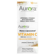 <img alt="Aurora Nutrascience, Nano-Liposomal, Vitamin C,  Liposomal Drink Mix, 10 Packets, 0.32 oz (9 g) Each" title="Aurora Nutrascience, Nano-Liposomal, Vitamin C,  Liposomal Drink Mix, 10 Packets, 0.32 oz (9 g) Each,628504648728"