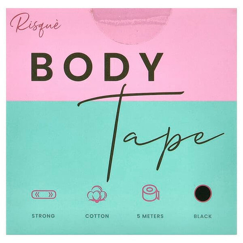 <img alt="Risque, Body Tape, Black, 1 Roll, 5 Meters" title="Risque, Body Tape, Black, 1 Roll, 5 Meters,195893742752"