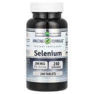 <img alt="Amazing Nutrition, Selenium, 200 mcg, 240 Tablets" title="Amazing Nutrition, Selenium, 200 mcg, 240 Tablets,810180021982"
