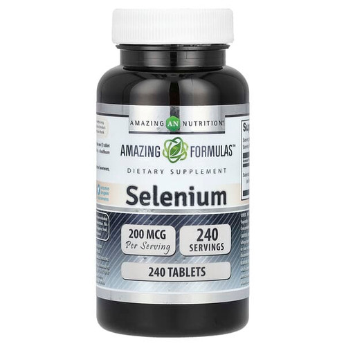 <img alt="Amazing Nutrition, Selenium, 200 mcg, 240 Tablets" title="Amazing Nutrition, Selenium, 200 mcg, 240 Tablets,810180021982"