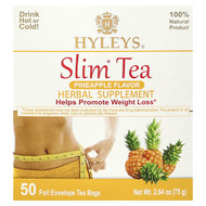 <img alt="Hyleys Tea, Slim Tea, Pineapple, 50 Foil Envelope Tea Bags, 2.64 oz (75 g)" title="Hyleys Tea, Slim Tea, Pineapple, 50 Foil Envelope Tea Bags, 2.64 oz (75 g),850016054388"