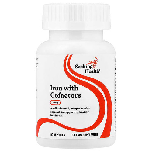 <img alt="Seeking Health, Iron with Cofactors, 90 Capsules" title="Seeking Health, Iron with Cofactors, 90 Capsules,810007520544"
