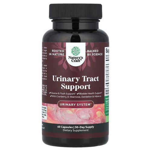 <img alt="Natures Craft, Urinary Tract Support, 60 Capsules" title="Natures Craft, Urinary Tract Support, 60 Capsules,850054294142"