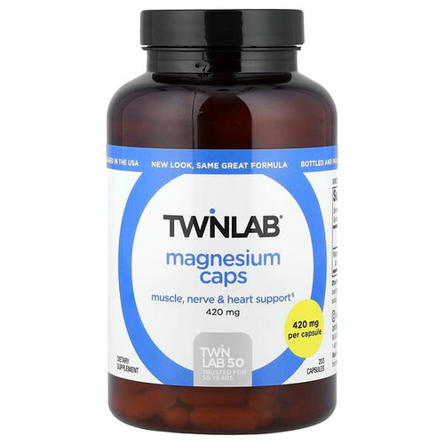 <img alt="Twinlab, Magnesium Caps, 420 mg, 200 Capsules" title="Twinlab, Magnesium Caps, 420 mg, 200 Capsules,027434010238"
