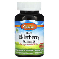 <img alt="Carlson, Black Elderberry  Gummies, Natural Berry, 60 Vegetarian Gummies" title="Carlson, Black Elderberry  Gummies, Natural Berry, 60 Vegetarian Gummies,088395488009"