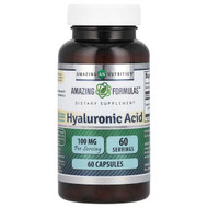 <img alt="Amazing Nutrition, Hyaluronic Acid, 100 mg, 60 Capsules" title="Amazing Nutrition, Hyaluronic Acid, 100 mg, 60 Capsules,819209028346"