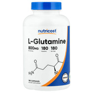 <img alt="Nutricost, L-Glutamine , 180 Capsules" title="Nutricost, L-Glutamine , 180 Capsules,810014679334"