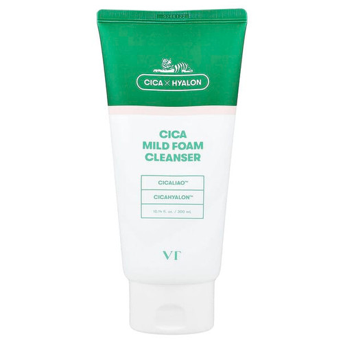 <img alt="VT Cosmetics, Cica Mild Foam Cleanser, 10.14 fl oz (300 ml)" title="VT Cosmetics, Cica Mild Foam Cleanser, 10.14 fl oz (300 ml),8809695670114"