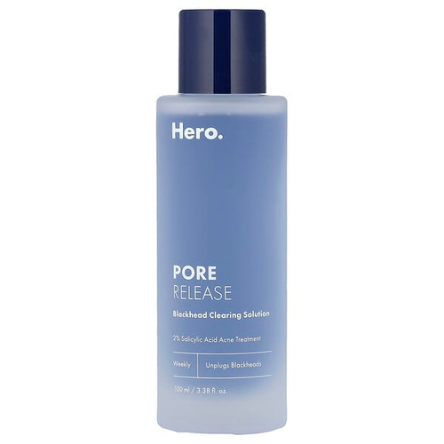 <img alt="Hero Cosmetics, Pore Release, Blackhead Clearing Solution, 3.38 fl oz (100 ml)" title="Hero Cosmetics, Pore Release, Blackhead Clearing Solution, 3.38 fl oz (100 ml),850007468460"