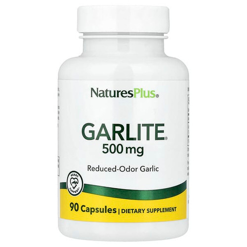 <img alt="NaturesPlus, Garlite, 500 mg, 90 Capsules" title="NaturesPlus, Garlite, 500 mg, 90 Capsules,097467039629"