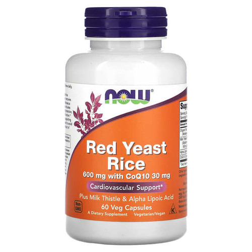 <img alt="Now Foods, Red Yeast Rice, 60 Veg Capsules" title="Now Foods, Red Yeast Rice, 60 Veg Capsules,733739033215"