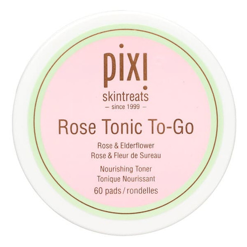 <img alt="Pixi Beauty, Skintreats, Rose Tonic To-Go, 60 Pads" title="Pixi Beauty, Skintreats, Rose Tonic To-Go, 60 Pads,885190823550"