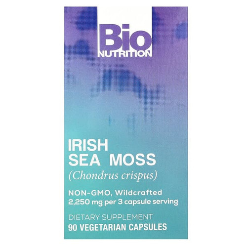 <img alt="Bio Nutrition, Irish Sea Moss, 90 Vegetarian Capsules (750 mg per Capsule)" title="Bio Nutrition, Irish Sea Moss, 90 Vegetarian Capsules (750 mg per Capsule),860009687509"