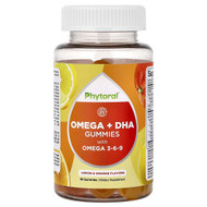 <img alt="Phytoral, Omega + DHA Gummies with Omega 3-6-9, Lemon & Orange, 60 Gummies" title="Phytoral, Omega + DHA Gummies with Omega 3-6-9, Lemon & Orange, 60 Gummies,850019770827"