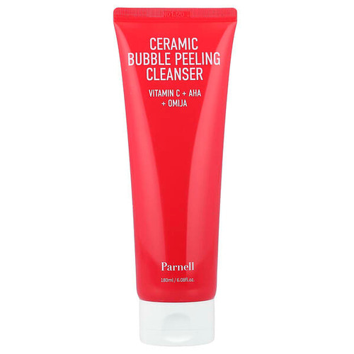 <img alt="Parnell, AHA Omija Ceramic Bubble Peeling Cleanser, 6.08 fl oz (180 ml)" title="Parnell, AHA Omija Ceramic Bubble Peeling Cleanser, 6.08 fl oz (180 ml),8809704092456"
