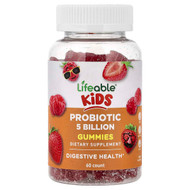 <img alt="Lifeable, Kids Probiotic Gummies, Berry, 60 Gummies" title="Lifeable, Kids Probiotic Gummies, Berry, 60 Gummies,810102730336"