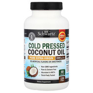 <img alt="BioSchwartz, Cold Pressed Coconut Oil, Pure Extra Virgin, 120 Softgels (1,000 mg per Softgel)" title="BioSchwartz, Cold Pressed Coconut Oil, Pure Extra Virgin, 120 Softgels (1,000 mg per Softgel),737212751047"