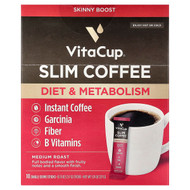 <img alt="VitaCup, Slim Instant Coffee, Medium Roast, 10 Single-Serve Sticks, 0.13 oz (3.7 g) Each" title="VitaCup, Slim Instant Coffee, Medium Roast, 10 Single-Serve Sticks, 0.13 oz (3.7 g) Each,850012316152"