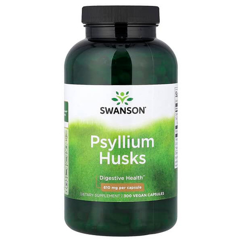 <img alt="Swanson Vitamins, Psyllium Husks, 610 mg, 300 Vegan Capsules" title="Swanson Vitamins, Psyllium Husks, 610 mg, 300 Vegan Capsules,087614110776"